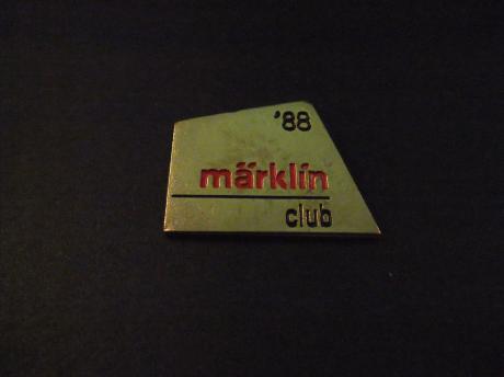 Märklin Club '88 modeltreinen